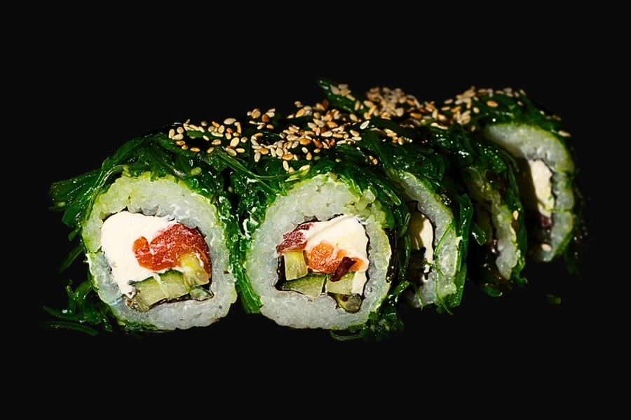 Wakame-Rolle